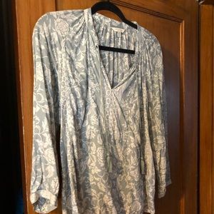 Lucky brand small mint blouse